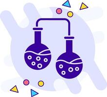 Experiment freestyle solid Icon vector