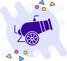 Canon freestyle solid Icon vector