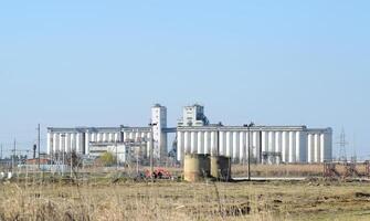 Elevator grain storage photo