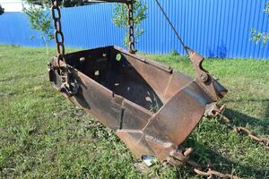 Old quarry near the dragline photo