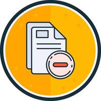 Close filled verse Icon vector