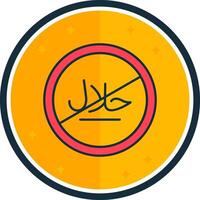 No filled verse Icon vector