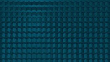 Colorful Cubes Seamless Loop. Moving cubes. Abstract Cubes Background Random Motion, 3d Loopable Animation. Blue video