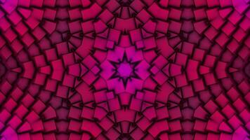 Surrealistic abstract background. Abstract kaleidoscope pattern for design video