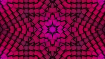 Surrealistic abstract background. Abstract kaleidoscope pattern for design video