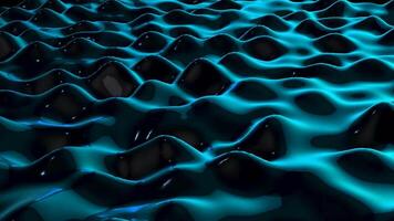 buio misterioso mutevole superficie. ciclo continuo pronto animazione. animazione di importa nel movimento video