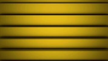 Yellow polygonal geometric surface. Computer generated seamless loop abstract motion background for copy space video