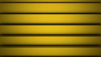 Yellow polygonal geometric surface. Computer generated seamless loop abstract motion background for copy space video