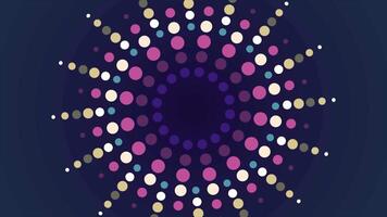 Surrealistic abstract background. Abstract kaleidoscope pattern for design video