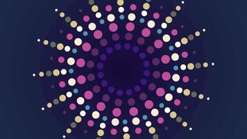 Surrealistic abstract background. Abstract kaleidoscope pattern for design video