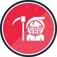 Death Glyph verse Icon vector