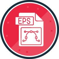 Eps file format Glyph verse Icon vector