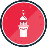 Minaret Glyph verse Icon vector