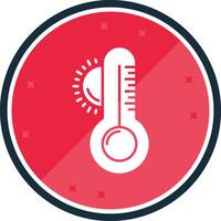 Weather Glyph verse Icon vector