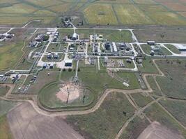 The separation system, top view. Aerophotographing station separation and dehydration. photo