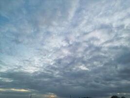 Beautiful Colours of Sky and Clouds During Sunset photo