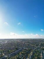 High Angle View of North Luton City of England UK During Cold and Bright Day of Winter. November 7th, 2023 photo