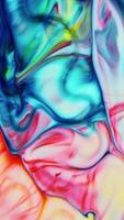 astratto verticale bellezza di arte dipingere colorato fantasia diffusione video