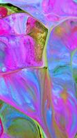 Abstract Vertical Beauty of Art Paint Colorful Fantasy Spread video