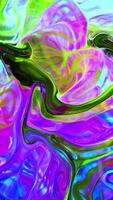 Abstract Vertical Beauty of Art Paint Colorful Fantasy Spread video