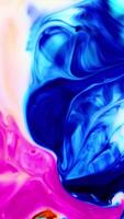 Abstract Vertical Beauty of Art Paint Colorful Fantasy Spread video