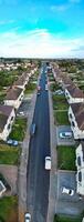 Aerial Panoramic View of Central Hitchin City of England United Kingdom. October 28th, 2023 photo