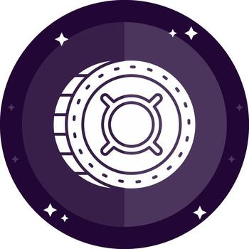 Generic Solid badges Icon vector