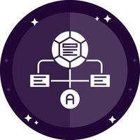 Workflow Solid badges Icon vector