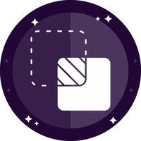 Unite Solid badges Icon vector