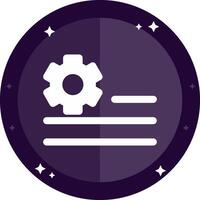 Deploy rules Solid badges Icon vector