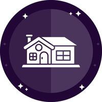 House Solid badges Icon vector