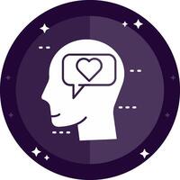 Dialog Solid badges Icon vector