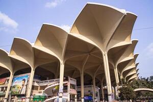 29 December 2023 Dhaka, Bangladesh. Kamlapur Railway Station photo