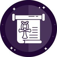 History Solid badges Icon vector