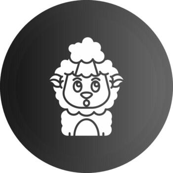 Exploding Solid black Icon vector