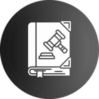 Crime Solid black Icon vector