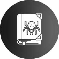 Horror Solid black Icon vector