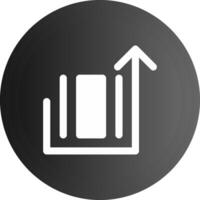 Deploy object Solid black Icon vector