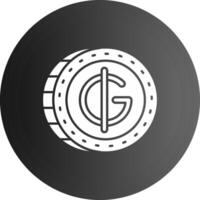 Guarani Solid black Icon vector