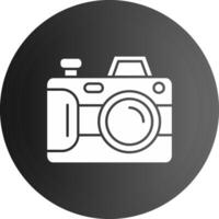 Camera Solid black Icon vector