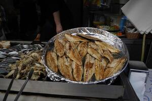 Anadolu Kavagi fresh fish restaurant bosphorus cruise turkey photo