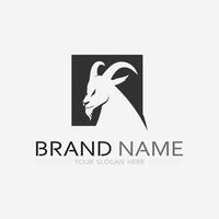 Goat Logo Template vector icon