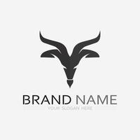 Goat Logo Template vector icon