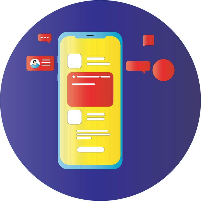 Flutter App Development Vector Art, Icons, and Graphics for Free Download