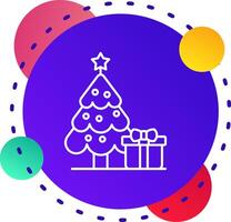 Jingle bell Abstrat BG Icon vector