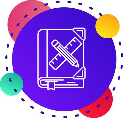 Art book Abstrat BG Icon