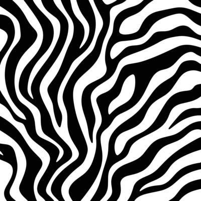 Seamless pattern with tiger stripes. Abstract animal print.
