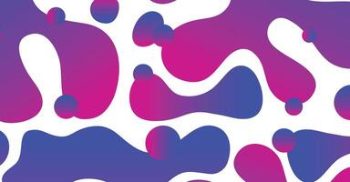 Abstract liquid wave with colorful background vector