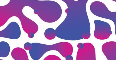 Abstract liquid wave with colorful background vector