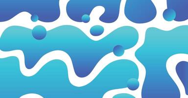 Abstract liquid wave with colorful background vector